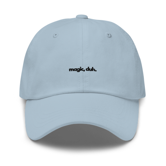 magic, duh. // light classic cap.