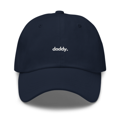 daddy. // dark classic cap.