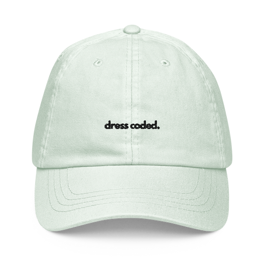 dress coded. // pastel cap.